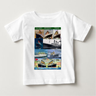 Camiseta cartão-postal titânico,britânico,olimpiadas,irmãs