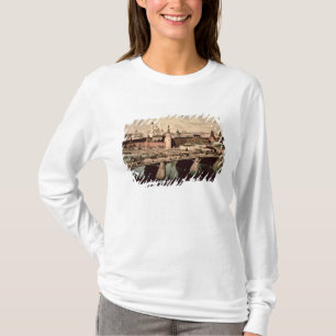 Camiseta Cartão que descreve o Kremlin, Moscovo