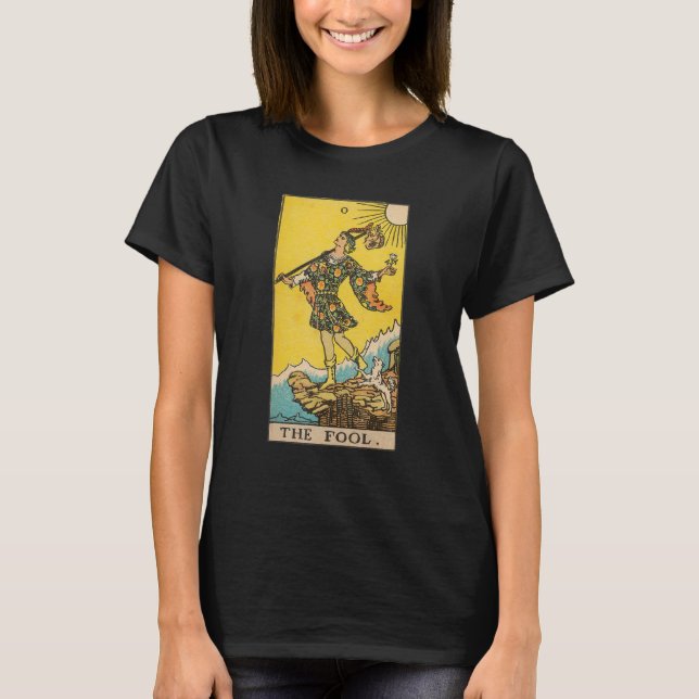 Camiseta Cartão Tarot Clássico O Tolo (Frente)