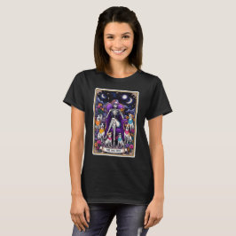 Camiseta Cartão Tarot Engraçado/Mãe Cachorra
