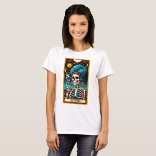 Camiseta Cartão Tarot Engraçado/O Armário
