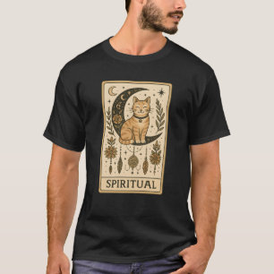 Camiseta Cartão Tarot Espiritual Gótico Lua Dreamcatcher