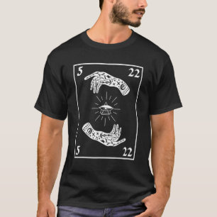 Camiseta Cartão Tarot Mãos