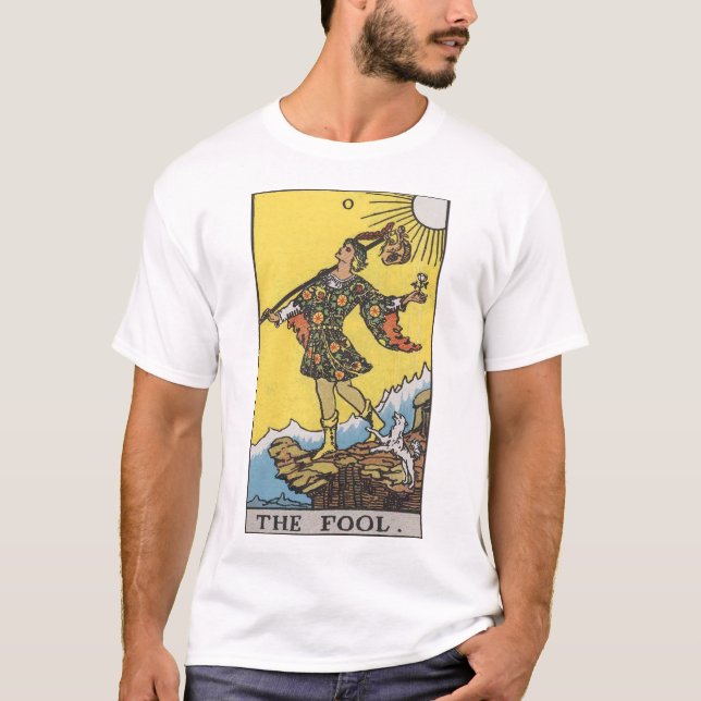 Camiseta Cartão Tarot - O Bobo (Frente)