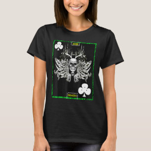 Camiseta Cartão Tarot Pau Escuro Pau Escuro Xiii Hallowee