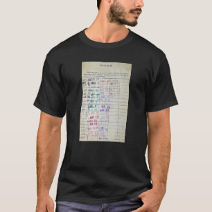 Camiseta Cartão Vintage Library Antigo