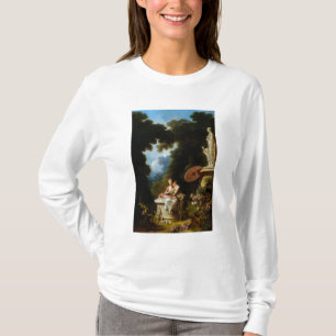Camiseta Cartas de amor por Jean Honore Fragonard