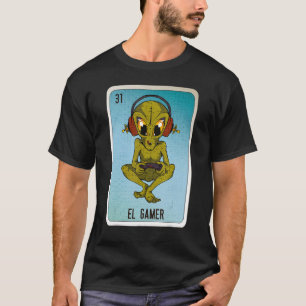 Camiseta Cartas de Bingo da Loteria do El Gamer Mexicano Sl