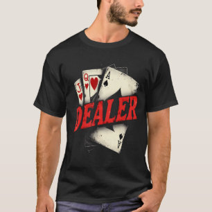 Camiseta Cartas de Jogador de Poker