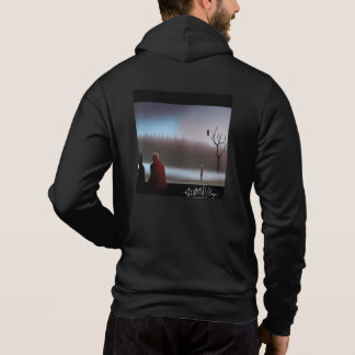 Camiseta Cartas de Marque - Homens Hoodie Zipped
