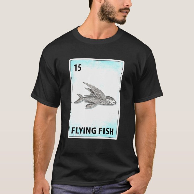 Camiseta Cartas Mexicanas de Peixe Voador (Frente)