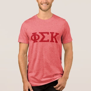 Camiseta Cartas Phi Sigma Kappa