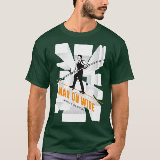 Camiseta Cartaz Alternativo do Homem no Arame