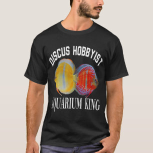Camiseta Cartaz Art Déco Peixes de Aquário Arte Surrealista