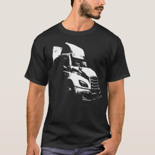 Camiseta Cartaz Artístico de Caminhão Grande em Montreal Ur