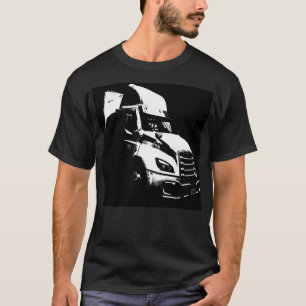 Camiseta Cartaz Artístico de Caminhão Grande em Montreal Ur