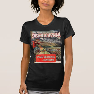 Camiseta Cartaz cinematográfico 1954 de Saskatchewan