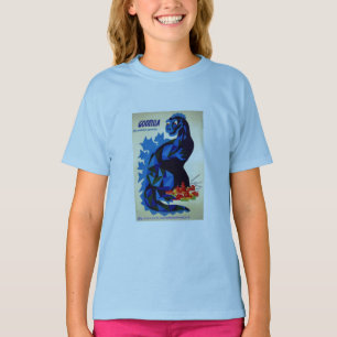 Camiseta Cartaz cinematográfico japonês do vintage