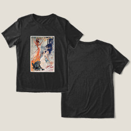 Camiseta Cartaz de balé francês vintage