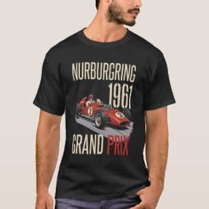 Camiseta Cartaz de Corrida do Grande Prêmio Vintage Nurburg