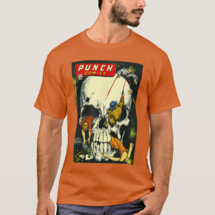 Camiseta Cartaz de Monstro Clássico Horror Quadrinho engraç