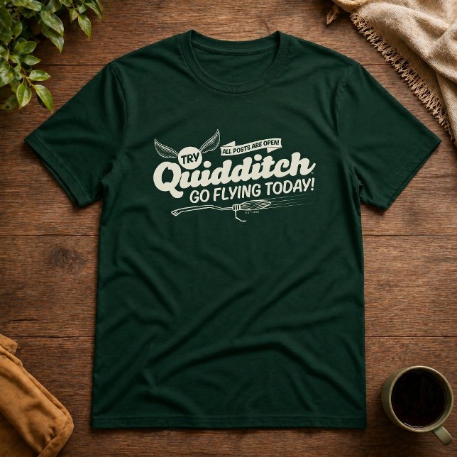 Camiseta Cartaz de Recrutamento do QUIDDITCH™ (Criador carregado)