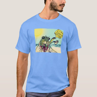 Camiseta Cartaz de Verão de Cicada design