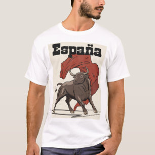Camiseta Cartaz de viagem da Espanha