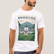 Cartaz de Viagem de Bandung Indonésia