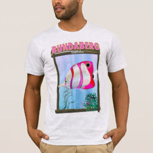 Camiseta Cartaz de viagem de Bundaberg Austrália