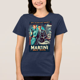 Camiseta Cartaz de Viagem Espacial Martini SP5: Agência Bla