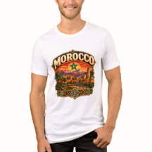 Cartaz de Viagem Vintage Marrocos Montanha Marroqu
