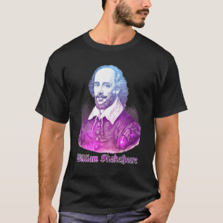 Camiseta Cartaz de William Shakespeare   Literatura