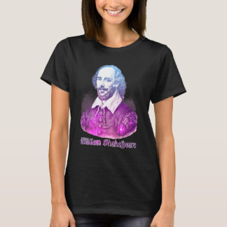 Camiseta Cartaz de William Shakespeare   Literatura