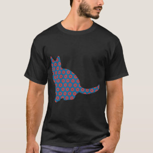 Camiseta Cartaz do Phish Nutbag Cat Donuts