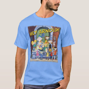 Camiseta Cartaz engraçado do grupo de amigos do Hey Arnold