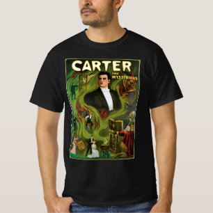 Camiseta Cartaz Mágico Antigo, Carter o Misterioso