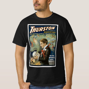 Camiseta Cartaz Mágico Antigo, Thurston, O Grande Mágico