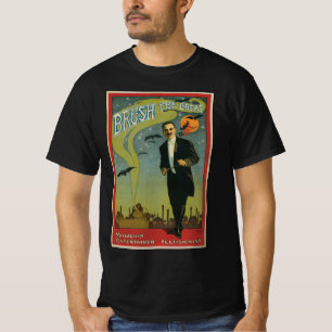 Camiseta Cartaz Mágico Vintage, Brush o Grande Mágico