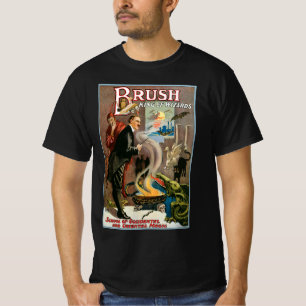 Camiseta Cartaz Mágico Vintage, Brush, Rei dos Magos