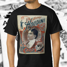 Cartaz Mágico Vintage, Mágico Harry Houdini