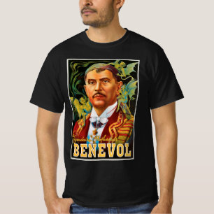 Camiseta Cartaz Mágico Vintage, Professor Benevol lendário