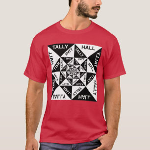 Camiseta Cartaz Preto e Branco do Tally Hall