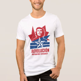 Camiseta Cartaz Retro Cubano – Uvas Vermelhas, Azuis e Bran