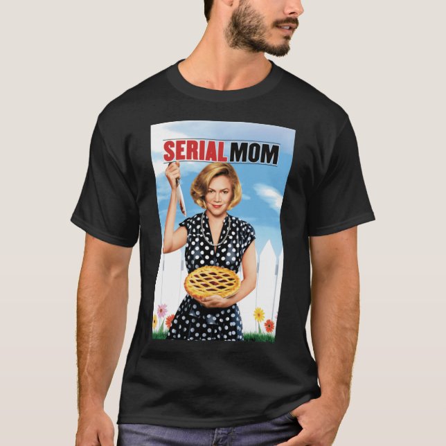 Camiseta cartaz retrô de Serial Mom (Frente)