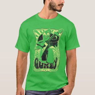 Camiseta Cartaz retrô vintage de rock do Gumby