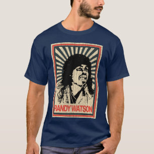 Camiseta Cartaz Vintage da garota Randy Watson