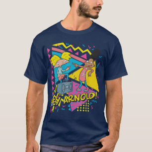 Camiseta Cartaz vintage de festa Hey Arnold anos 90
