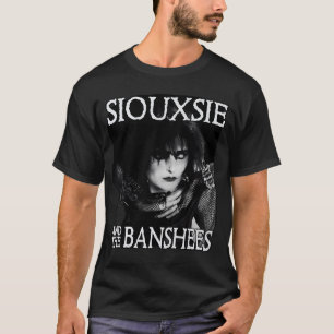 Camiseta Cartaz Vintage de Siouxie And The Banshees