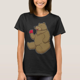Camiseta Cartazes de Poker do Urso